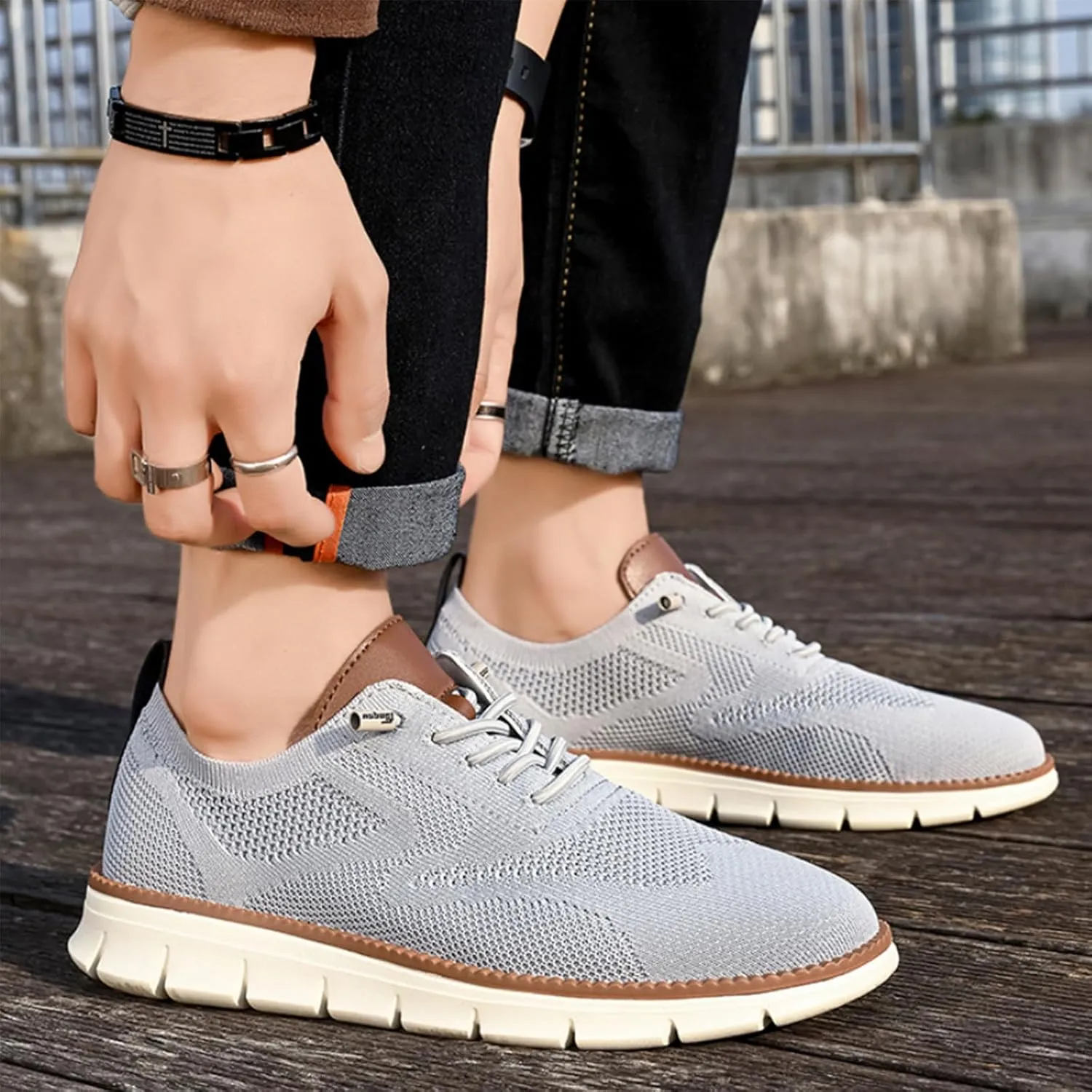 2025 New Breeze Shoes, Wearbreeze Shoes for Men, Lightweight, Breathable & Comfortable Sneakers for Everyday Wear