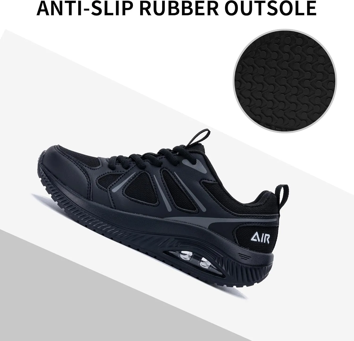 AOV Women Arch Support Walking Shoes Orthotic Sneakers for Plantar Fasciitis Foot and Heel Pain Relief Tennis Shoes, Size 5.5-11