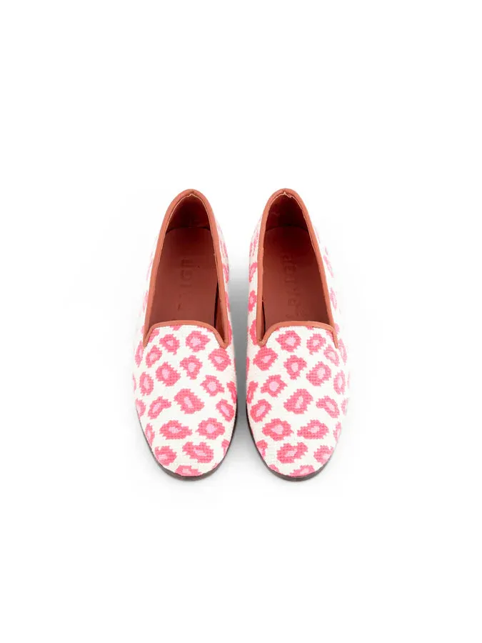 BY PAIGE - NEEDLEPOINT LOAFER IN LEOPARD