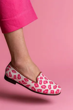 BY PAIGE - NEEDLEPOINT LOAFER IN LEOPARD