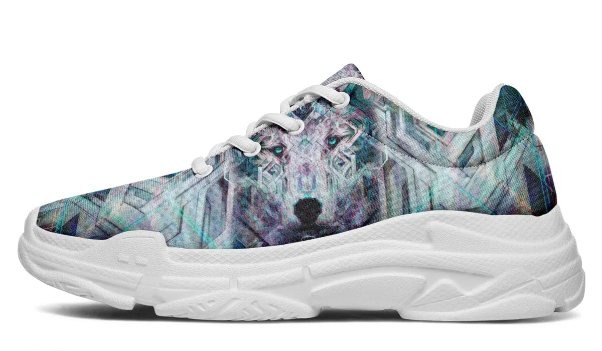 Crystal Wolf Chunky Shoes