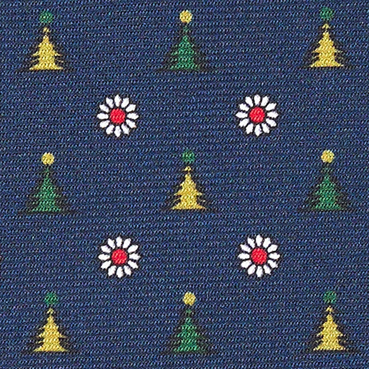 DARK BLUE SARTORIAL HOLIDAY SILK TIE