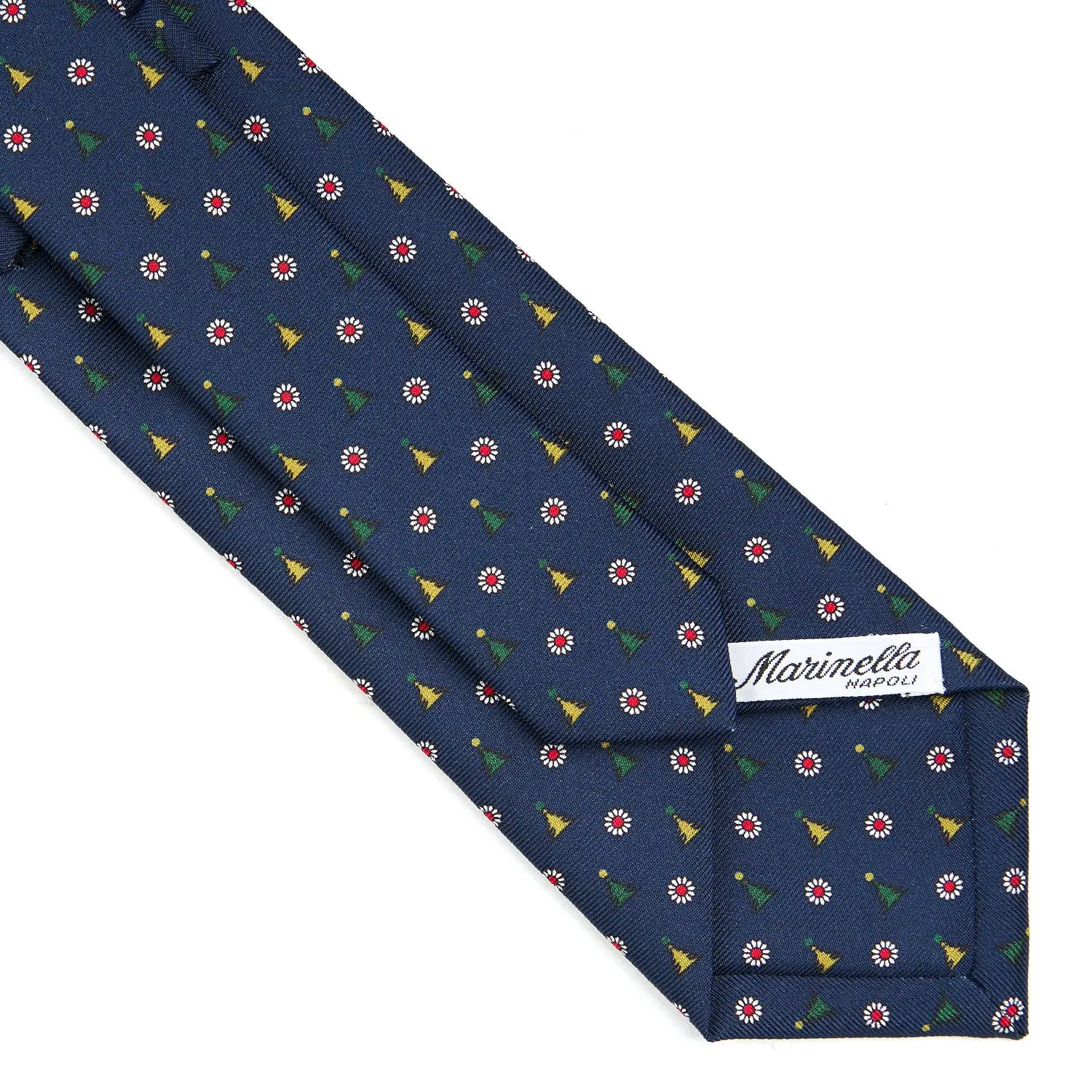 DARK BLUE SARTORIAL HOLIDAY SILK TIE