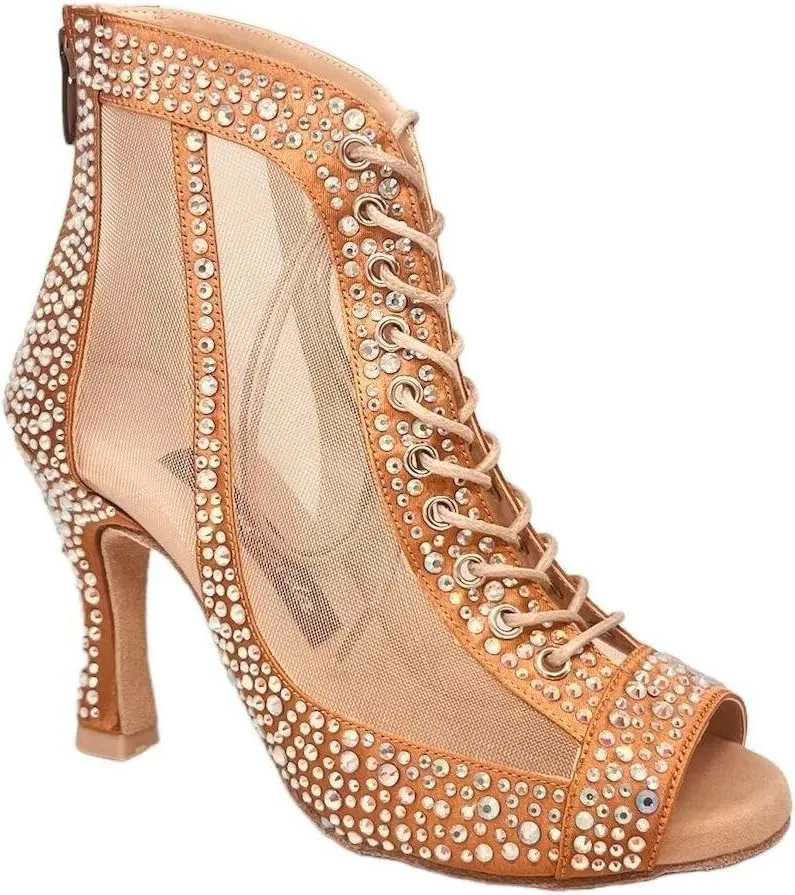 Esmaralda's Dance Shoes - Heeled Women Latin Salsa, Tango, Wedding & Ballroom Dance Shoes - Professional & Practice