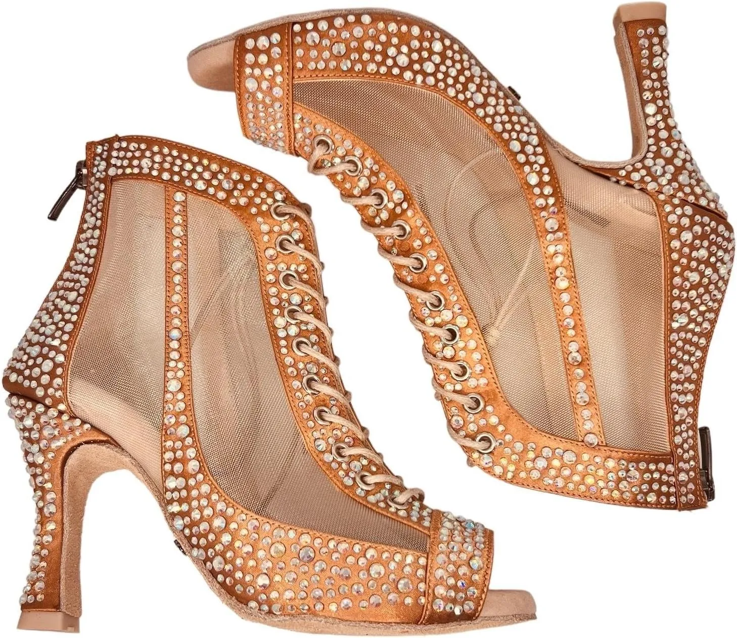 Esmaralda's Dance Shoes - Heeled Women Latin Salsa, Tango, Wedding & Ballroom Dance Shoes - Professional & Practice