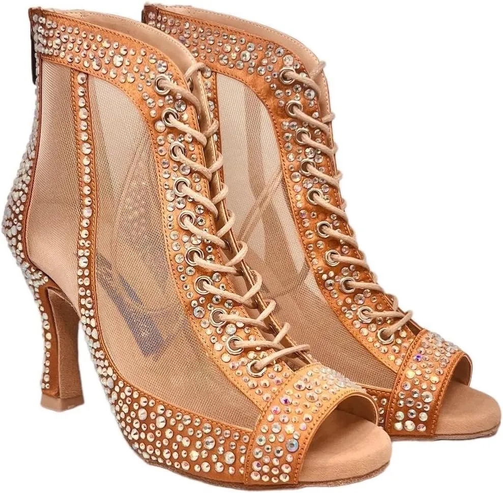 Esmaralda's Dance Shoes - Heeled Women Latin Salsa, Tango, Wedding & Ballroom Dance Shoes - Professional & Practice