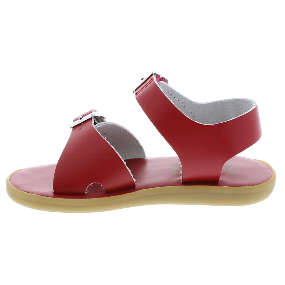 Footmates Eco-Tide Sandal - Apple Red