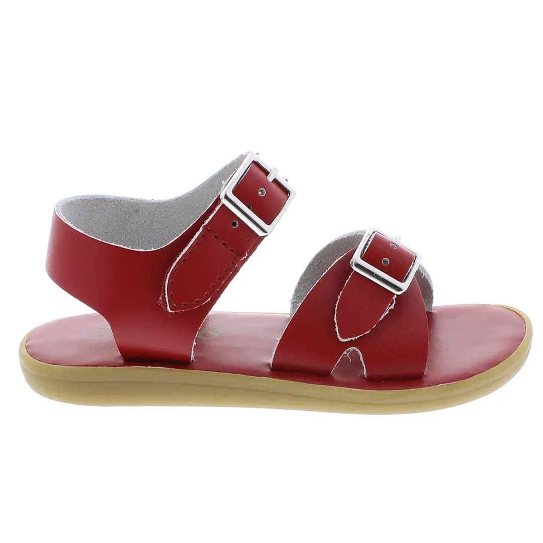 Footmates Eco-Tide Sandal - Apple Red