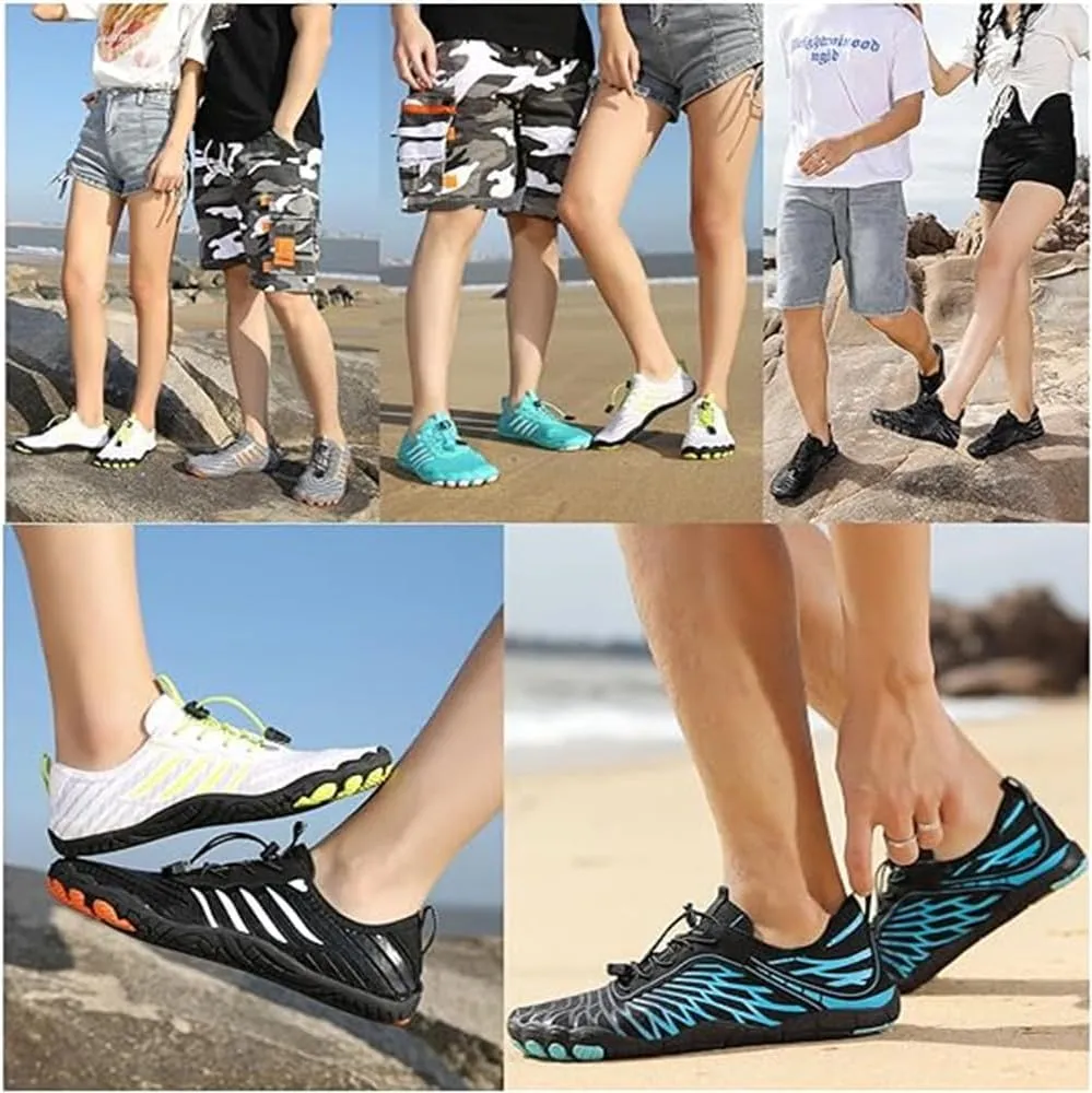 Grounded Footwear for Women Men Neuropathy, Lightweight Non-Slip Barefoot Shoes, Wide Toe Box Grounded Hike Shoes
