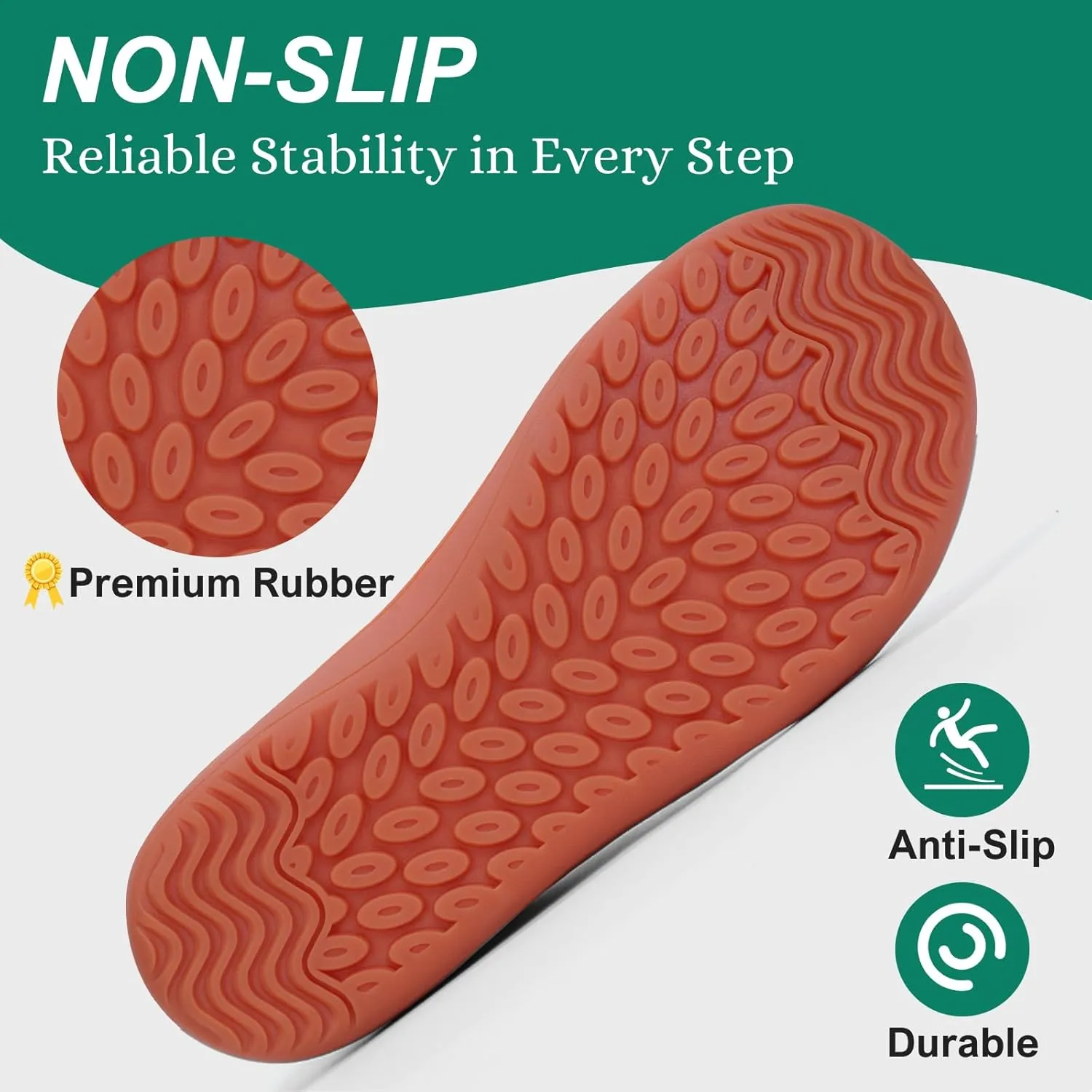 HiGropcore Barefoot Shoes for Women Men Minimalist Wide Toe Box Walking Shoes Zero Drop Arch Support Slip-On Barefoot Sneakers