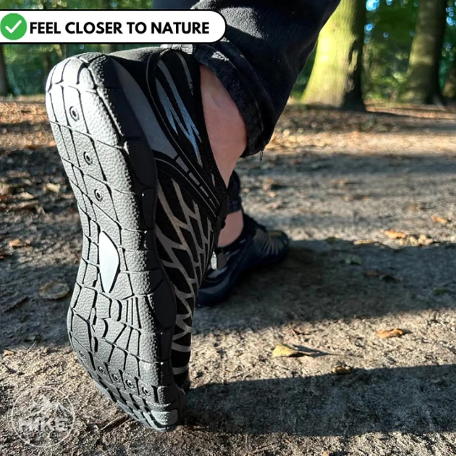 Hike Barefoot Womens, 2024 Pro-Healthy&Non-Slip Barefoot Shoes, BareStep Active Shoes Slippers for Unisex
