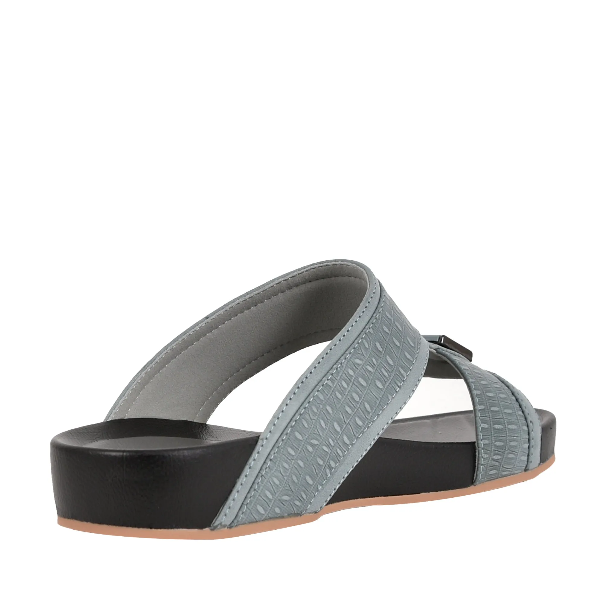 Kids Blue Arabic Slipper
