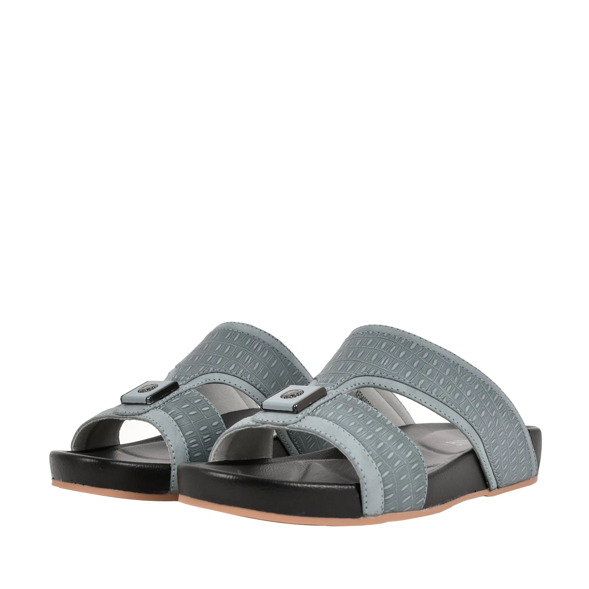 Kids Blue Arabic Slipper