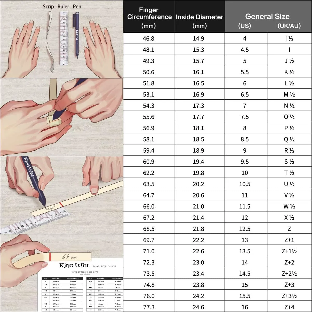 King Will Tungsten Carbide Wedding Band for Men - 8mm Black High Polished Inlay Blue Green/Blue Opal/Red Sand for Everyday Wear Comfort Fit Galaxy Collection