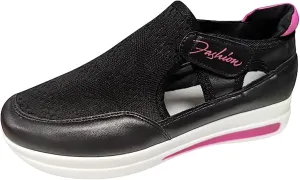 Lausiuoe Sneakers For Women Walking Shoes Comfortable Fashion Sneakers Breathable Casual Comfortable Lightweight Shoes
