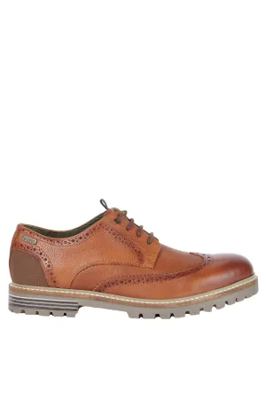 Marble Brogues - Almond