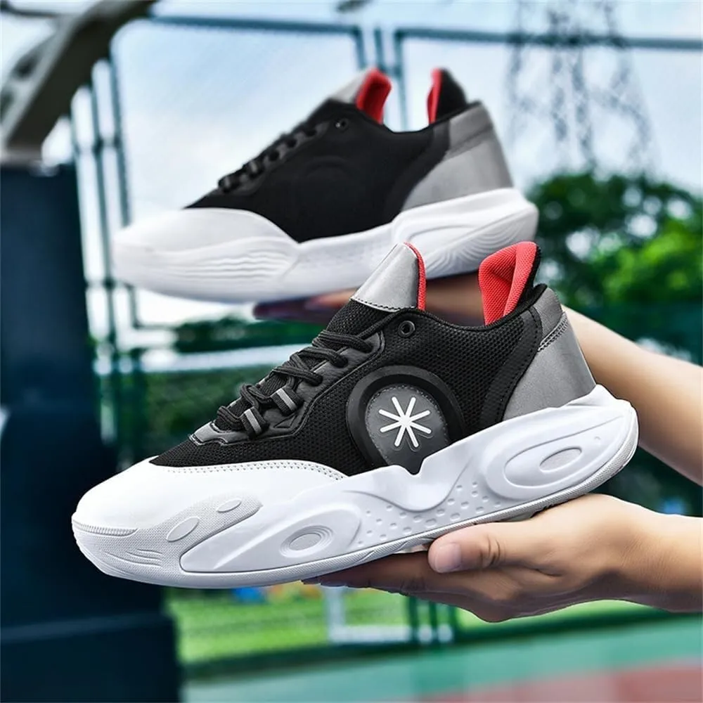 Men's Basketball Shoes Breathable Anti Slip Shock-Absorbing Sports Training Boots