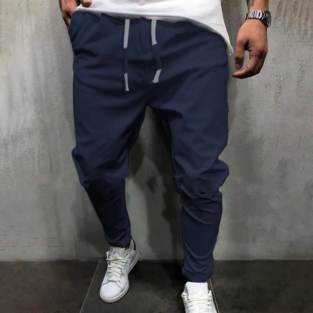 Mens Jogger Pants - Relaxed Fit - Elastic Waist & Cuffs - Casual Everyday Wear