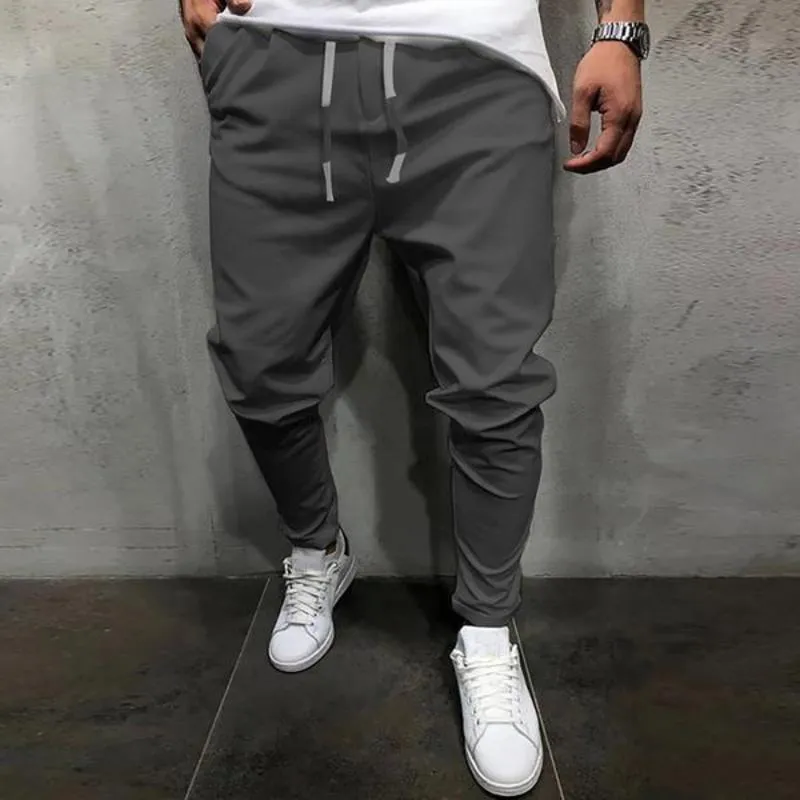 Mens Jogger Pants - Relaxed Fit - Elastic Waist & Cuffs - Casual Everyday Wear