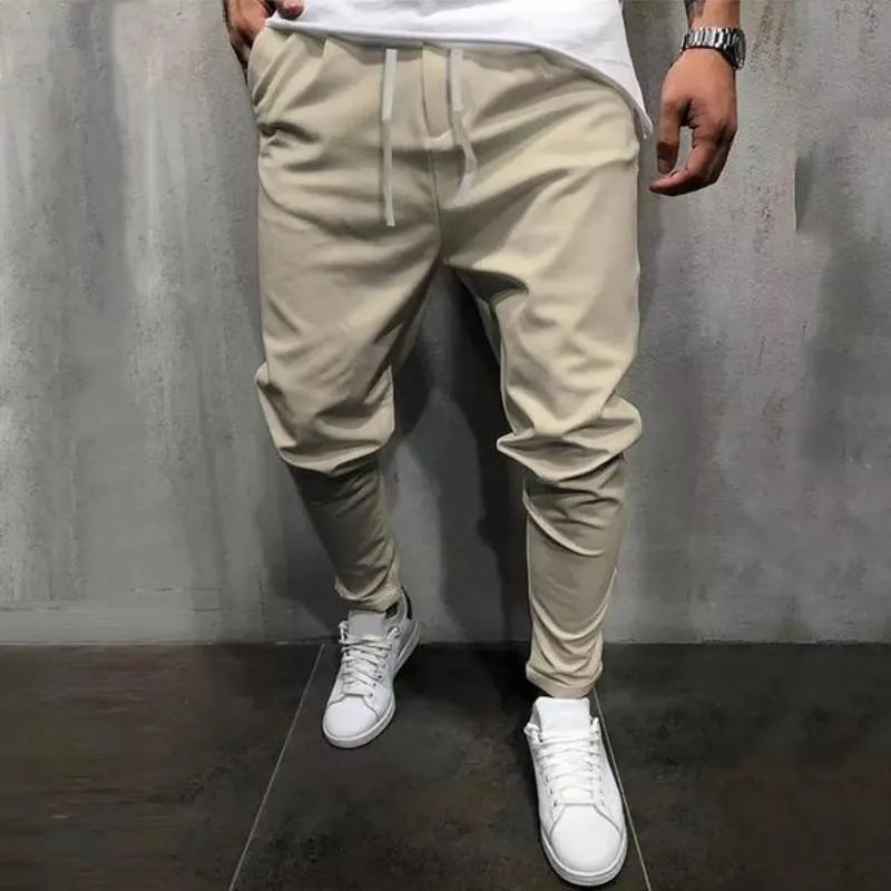 Mens Jogger Pants - Relaxed Fit - Elastic Waist & Cuffs - Casual Everyday Wear