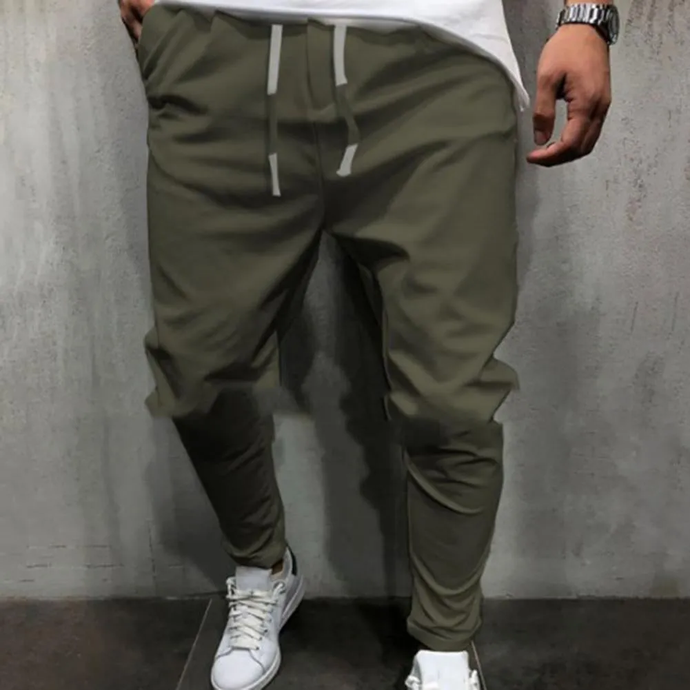 Mens Jogger Pants - Relaxed Fit - Elastic Waist & Cuffs - Casual Everyday Wear
