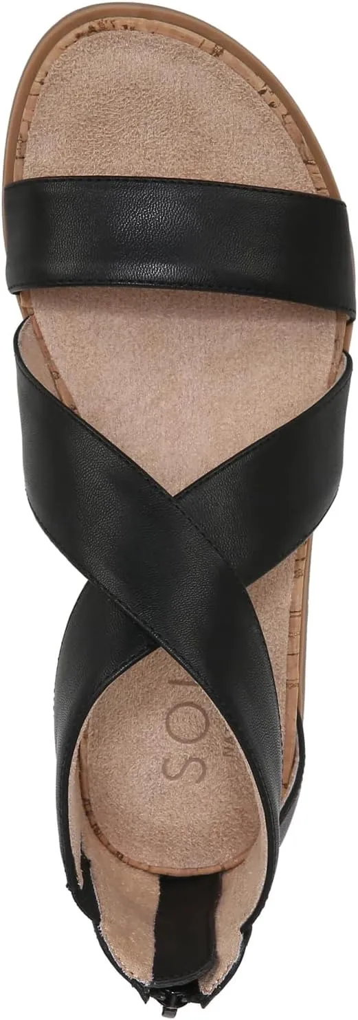 Naturalizer Soul Women's Cindi Strappy Flat Sandal