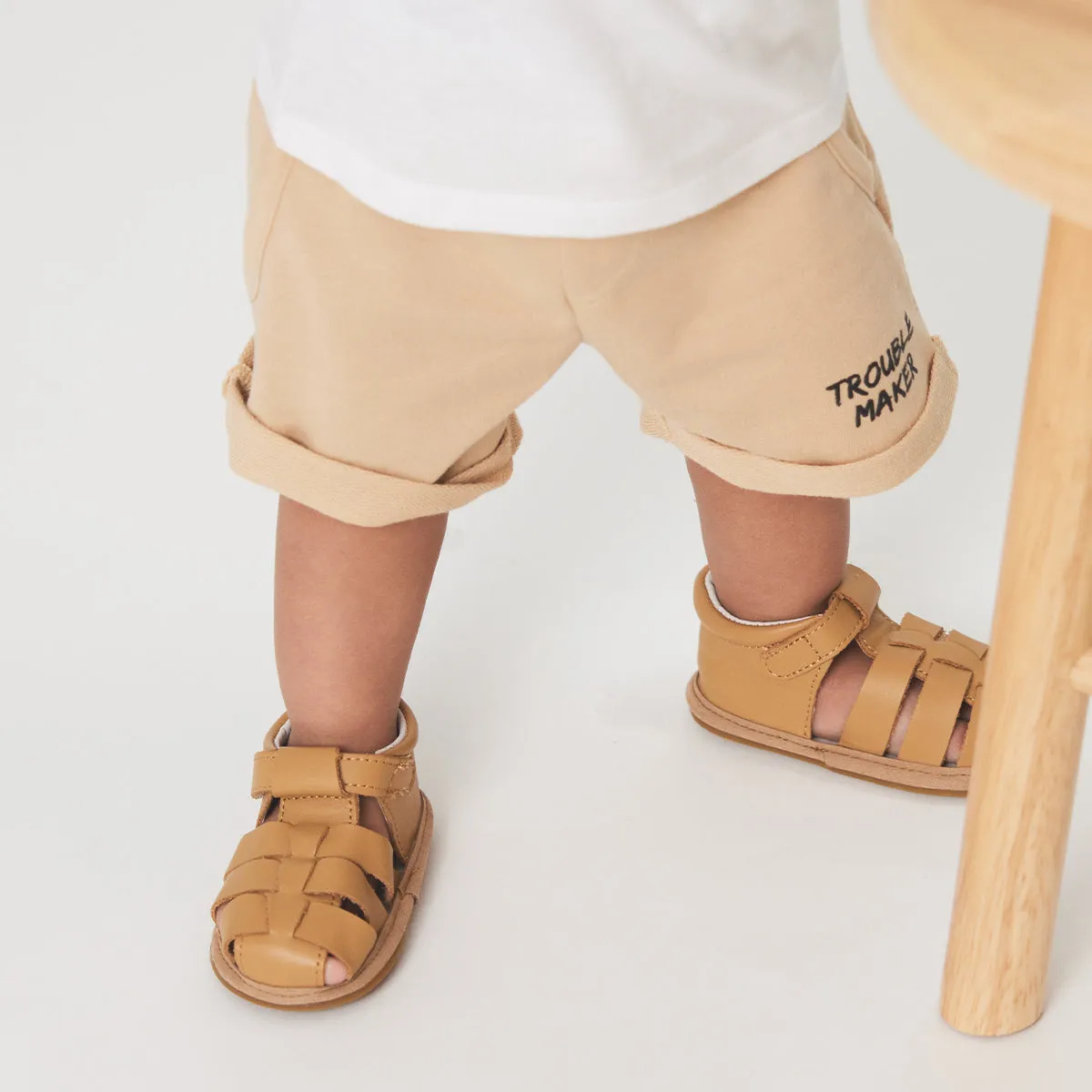 Pretty Brave Rio Baby Sandal (Tan)