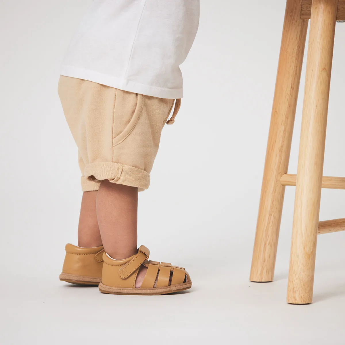 Pretty Brave Rio Baby Sandal (Tan)