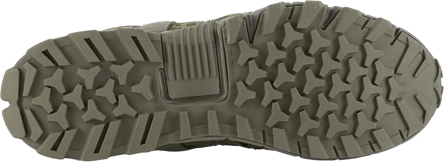 Reebok Men's Rb3445 Trailgrip Tactical Construction Boot Black Work & Safety