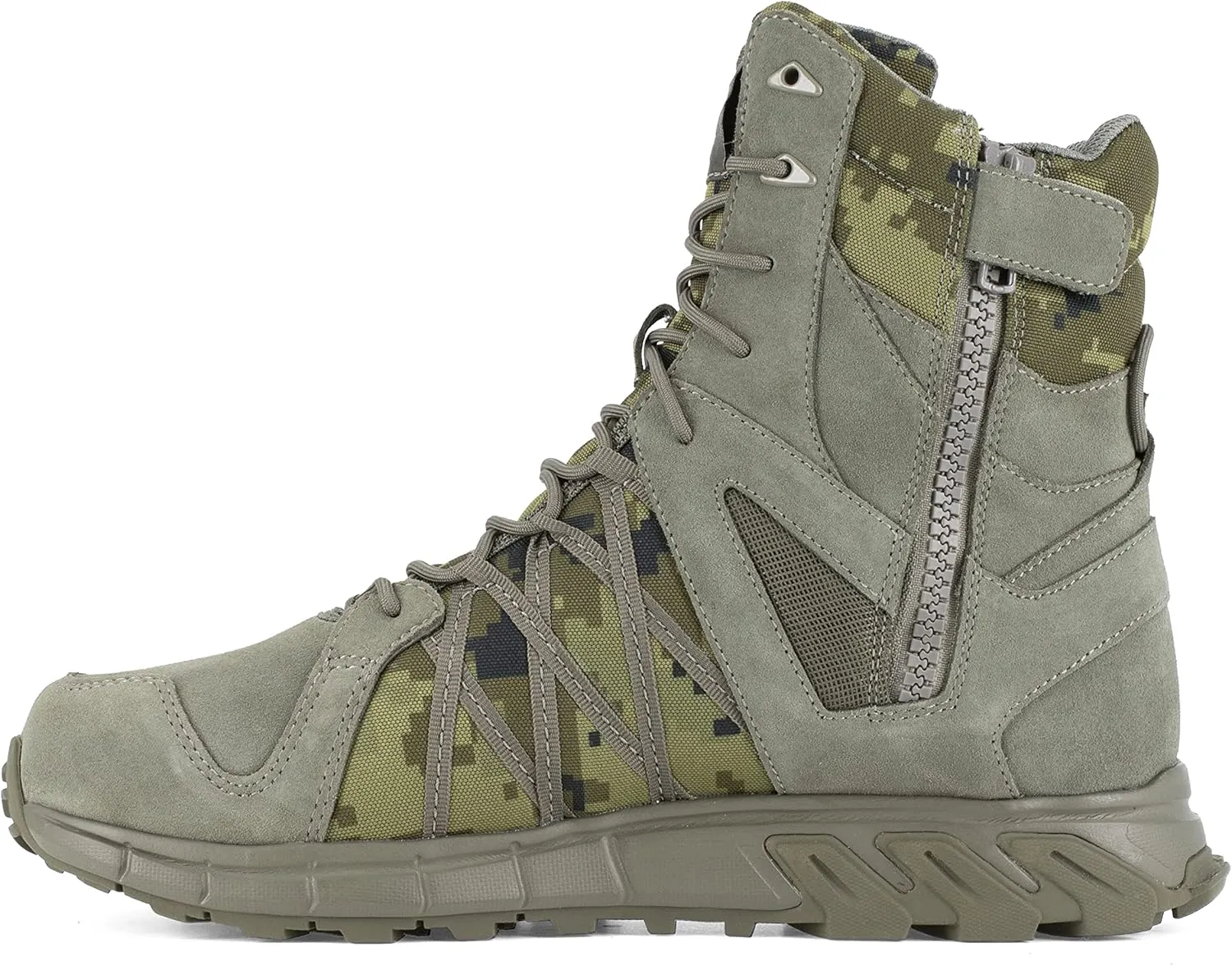 Reebok Men's Rb3445 Trailgrip Tactical Construction Boot Black Work & Safety