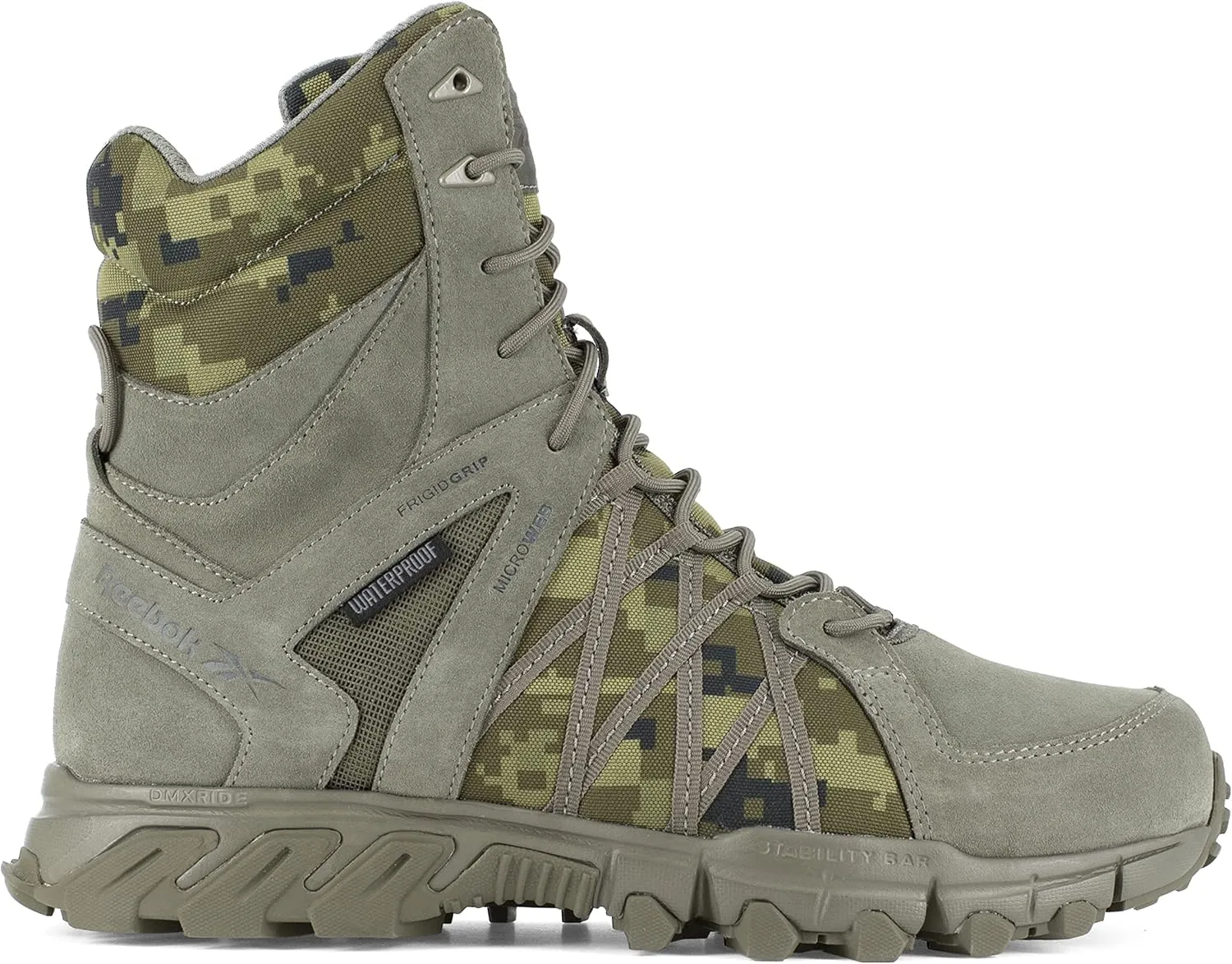 Reebok Men's Rb3445 Trailgrip Tactical Construction Boot Black Work & Safety
