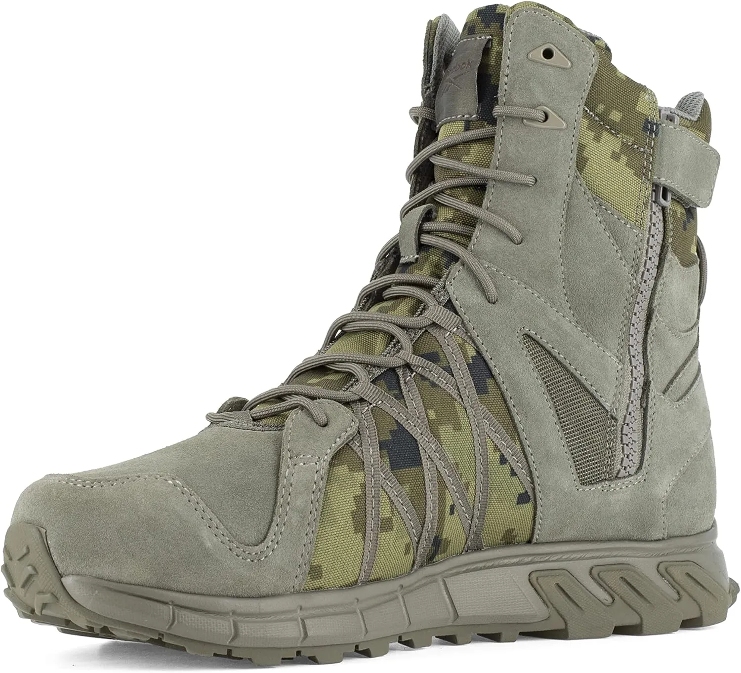 Reebok Men's Rb3445 Trailgrip Tactical Construction Boot Black Work & Safety