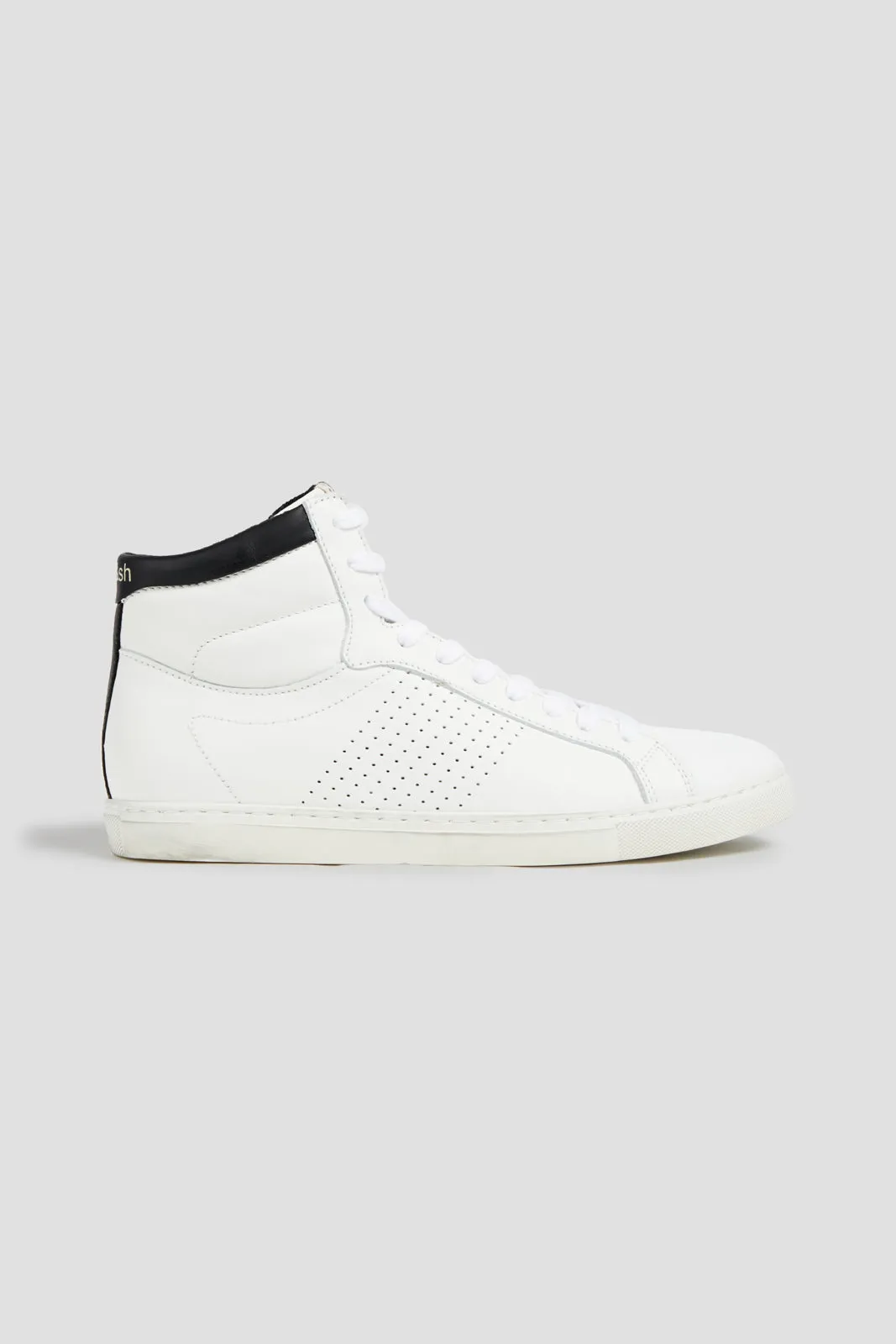 RRP €160 BA&SH Leather Sneakers US6 EU36 UK3.5 Dirty Look Made in Portugal