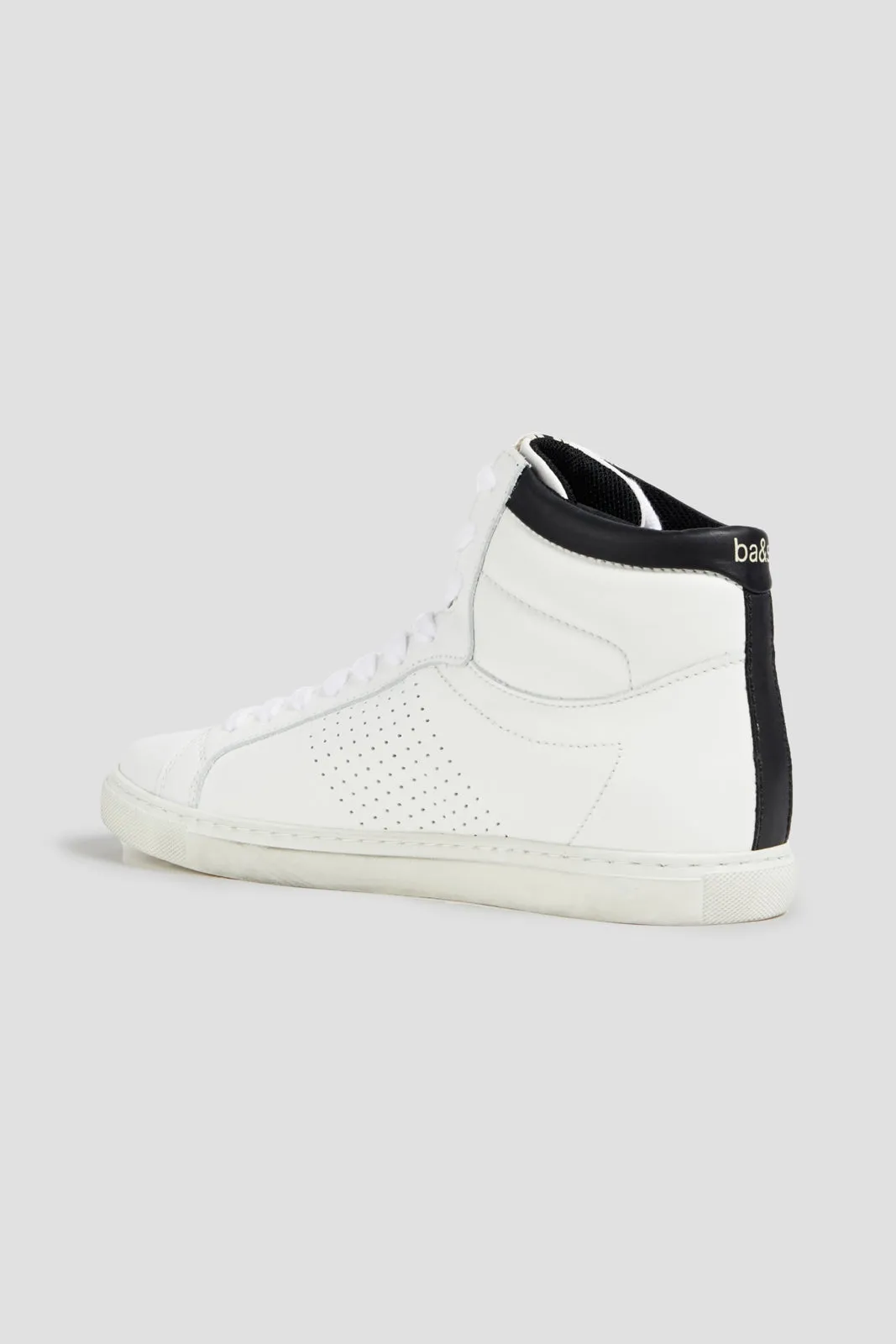 RRP €160 BA&SH Leather Sneakers US6 EU36 UK3.5 Dirty Look Made in Portugal