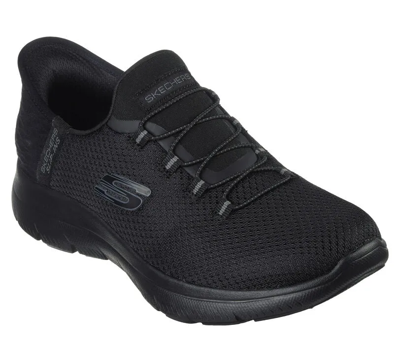 Skechers Slip Ins: 150123 Summits-Diamond dream Ladies Trainer BBK