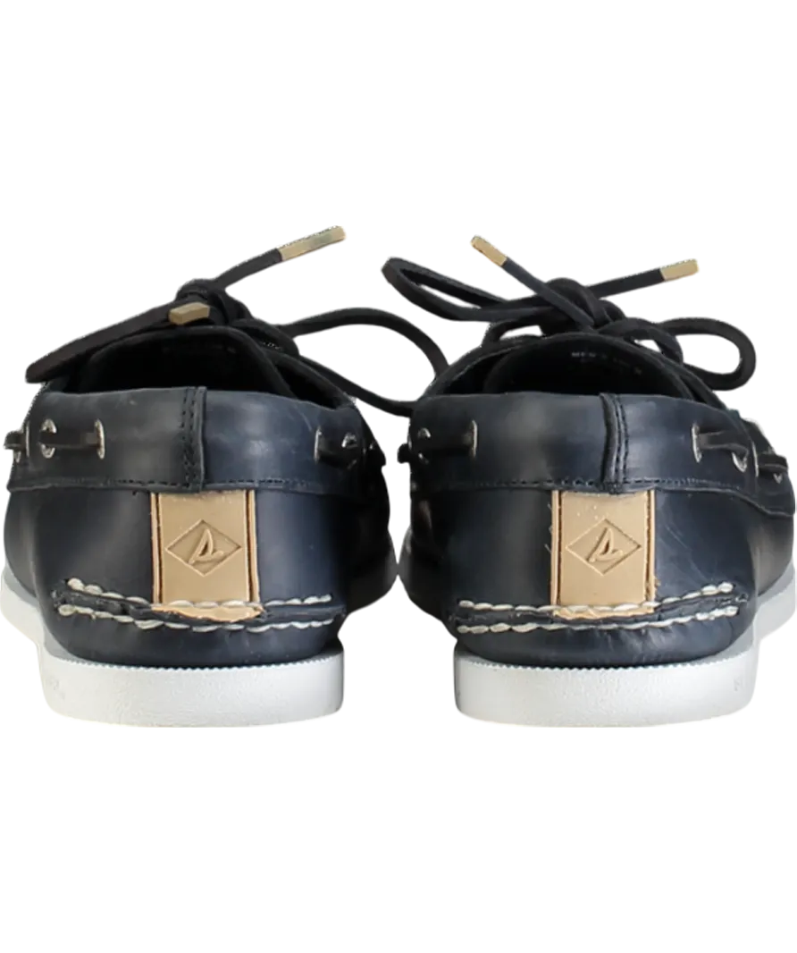 Sperry Blue Authentic Original 2-eye Pullup Navy Deck Shoes UK 9 EU 43 