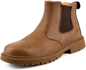 Steel Toe Work Boots for Women Waterproof Lightweight Slip-on Safety Shoes Industrial Construction Outdoor Sneakers
