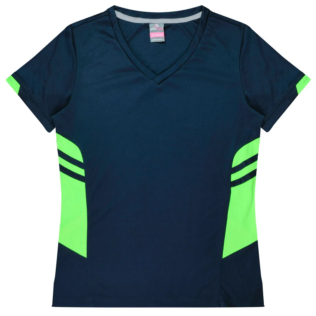 The Tasman Tee | Ladies | Short Sleeve | Navy Base