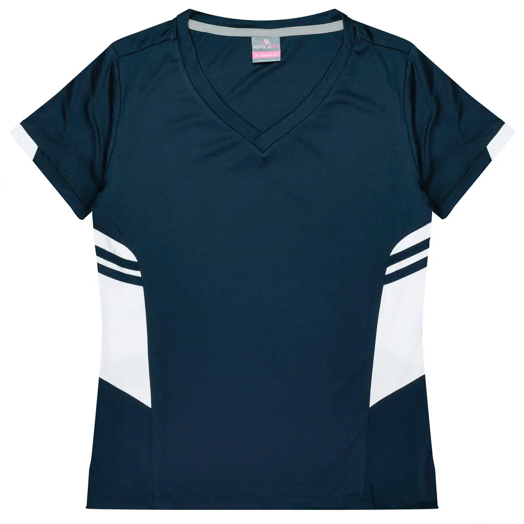 The Tasman Tee | Ladies | Short Sleeve | Navy Base