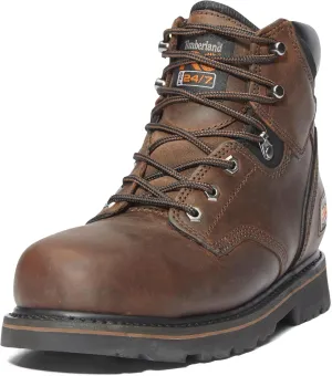 Timberland PRO Men's Pit Boss 6 Inch Steel Safety Toe Industrial Work Boot