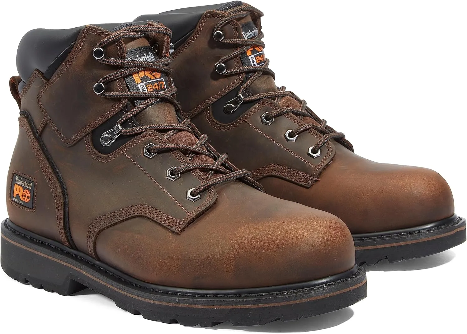Timberland PRO Men's Pit Boss 6 Inch Steel Safety Toe Industrial Work Boot