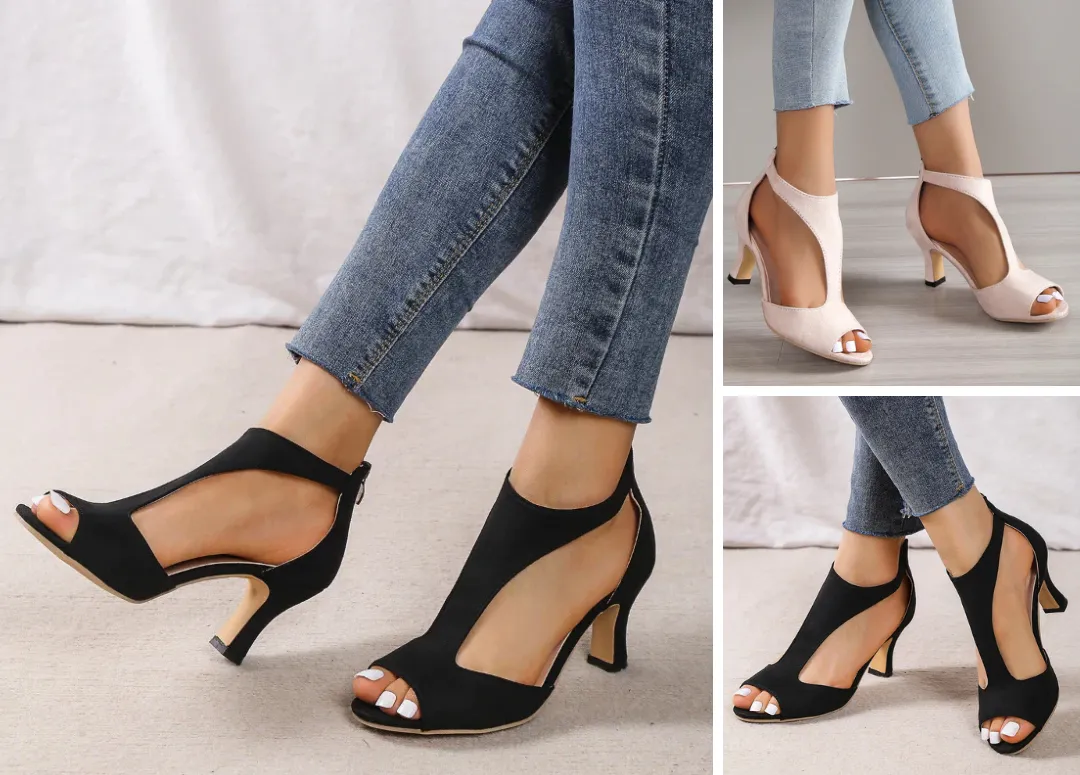 Vera - Elegant Orthopedic Heeled Sandals