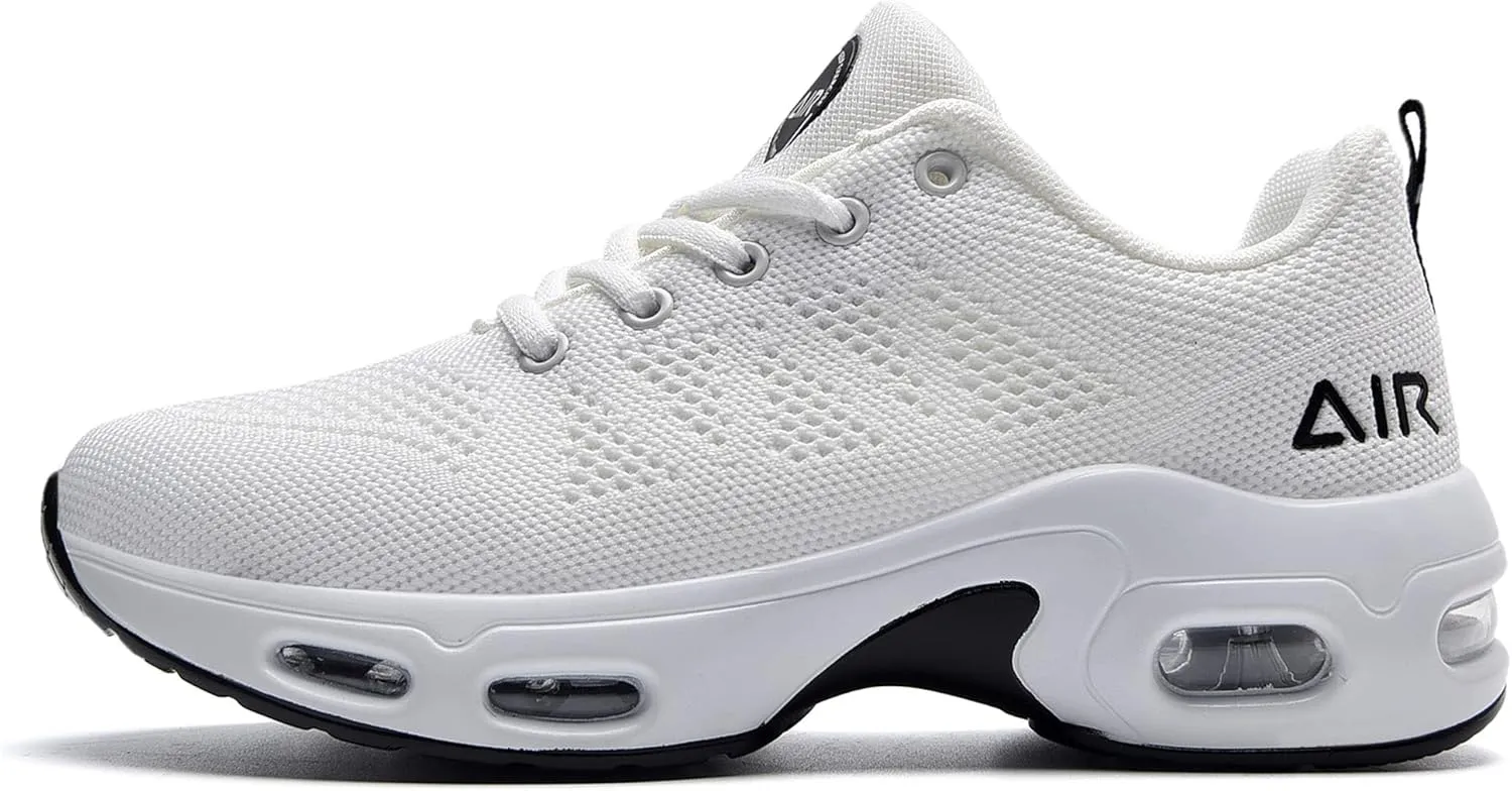 Womens Air Running Shoes Walking Tennis Fashion Sneakers Casual Comfortable Breathable Jogging Shoes