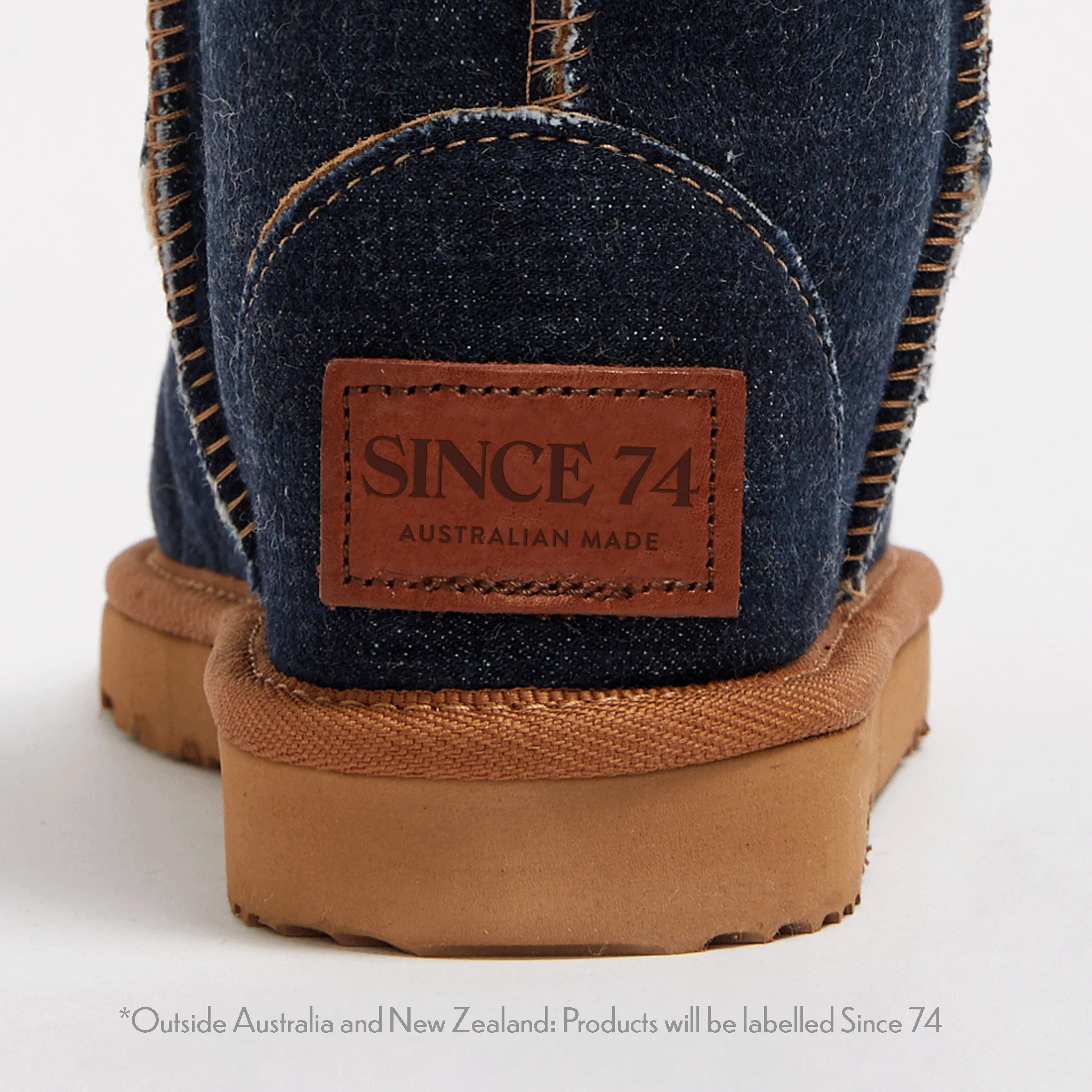 Women's Denim Button Mid